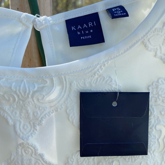 NWT Kaari Blue Petite Small lace dress - Picture 2 of 5